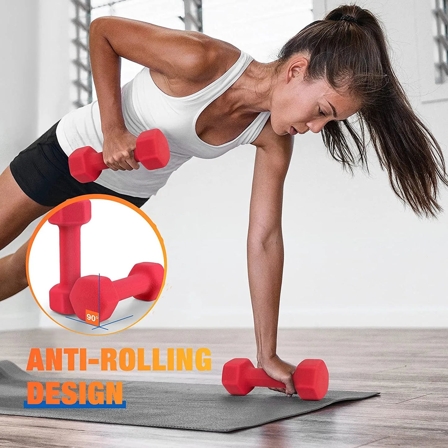 Zen Muscle – NeoGrip Dumbbells Set (0,5 à 10 kg)