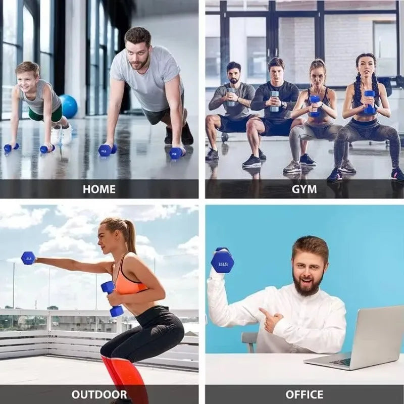 Zen Muscle – NeoGrip Dumbbells Set (0,5 à 10 kg)