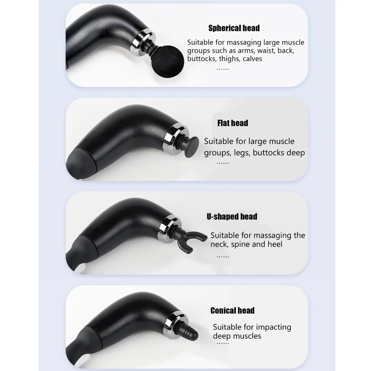Pistolet Masseur 1200 mAh – Massage Musculaire Portable Zen Muscle™