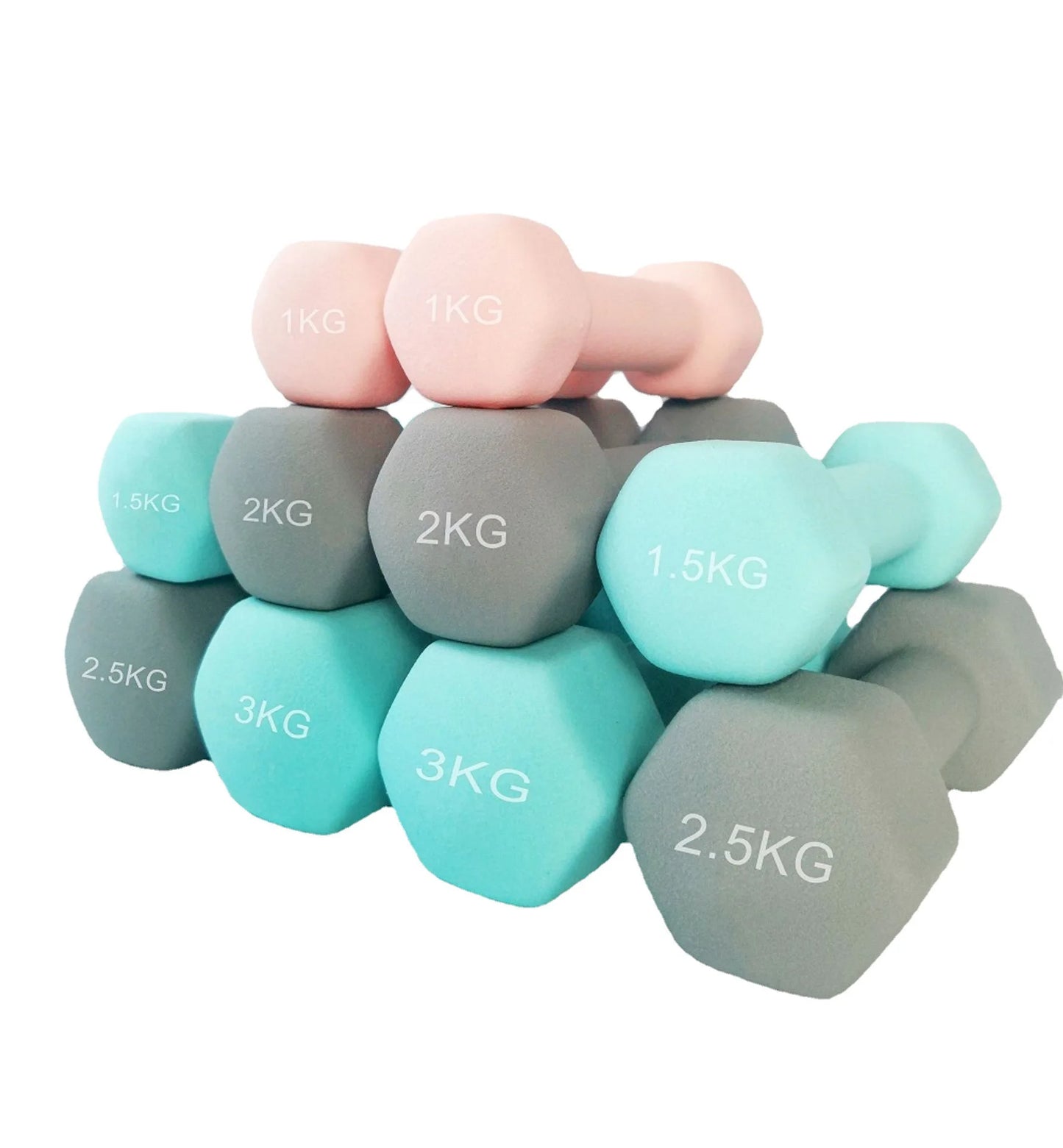 Zen Muscle – NeoGrip Dumbbells Set (0,5 à 10 kg)