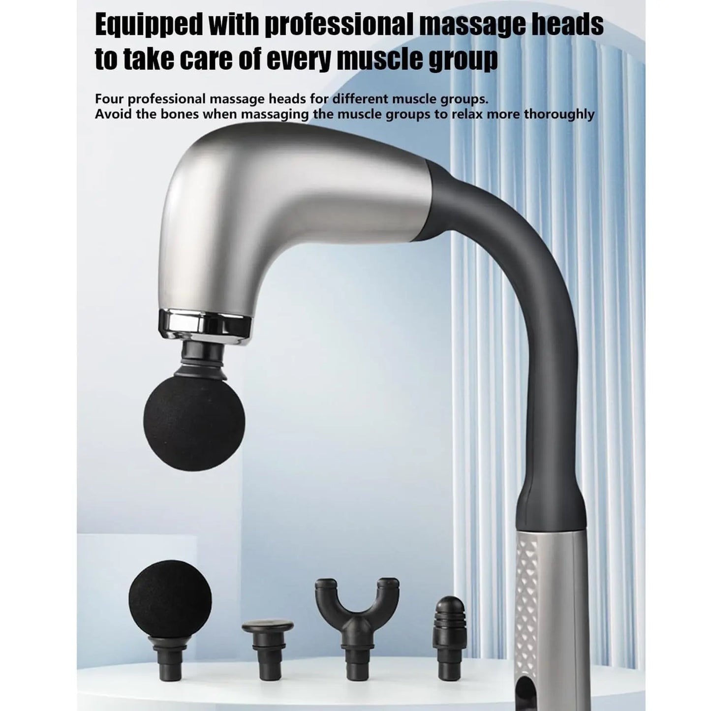 Pistolet Masseur 1200 mAh – Massage Musculaire Portable Zen Muscle™