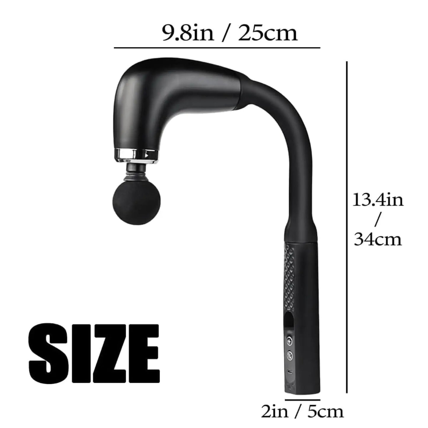 Pistolet Masseur 1200 mAh – Massage Musculaire Portable Zen Muscle™