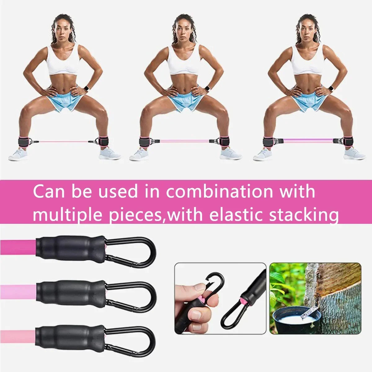 Bandes de Résistance pour Pied –Workout Complet Zen Muscle™